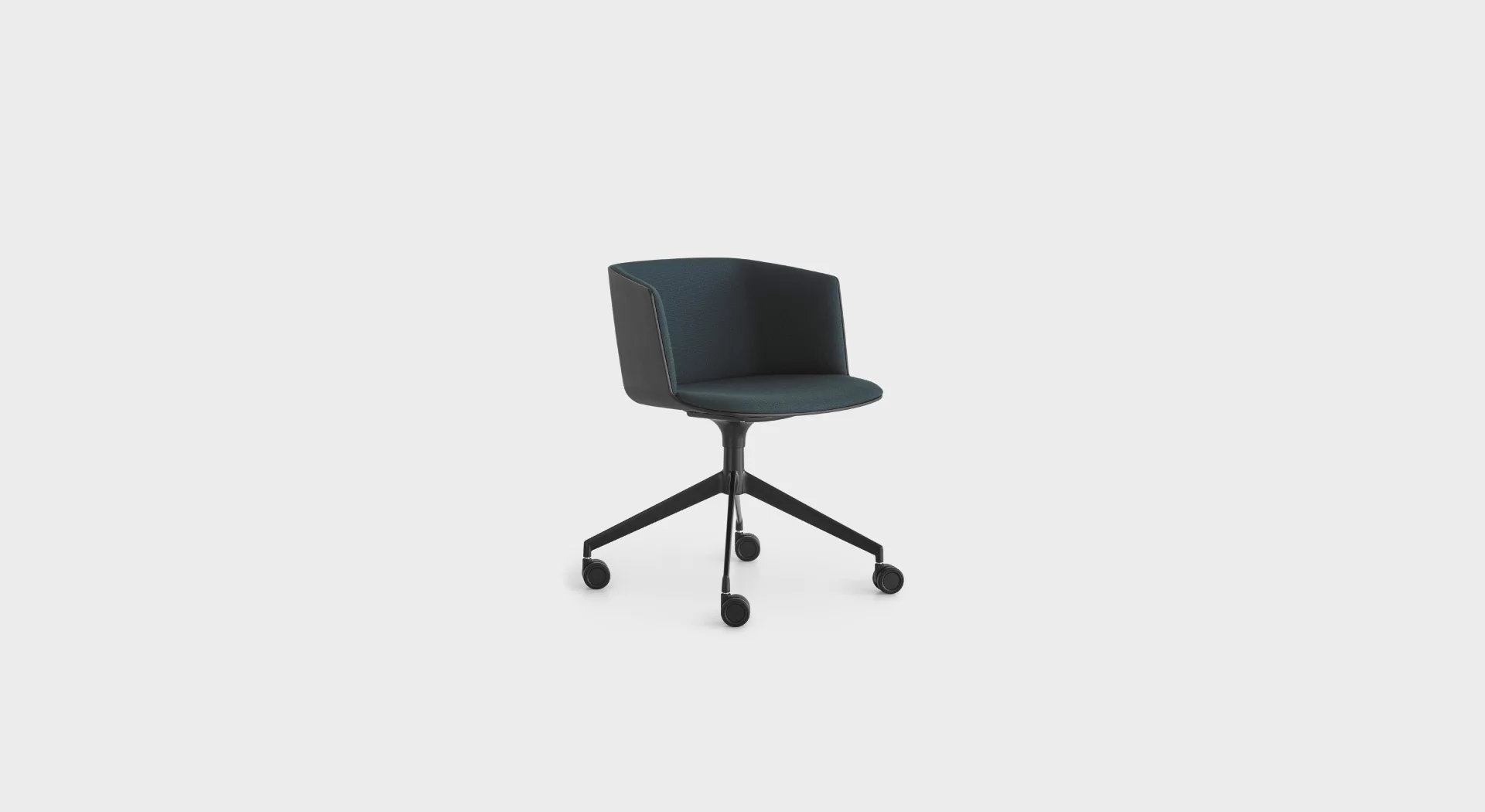 “Lapalma S192 stool with low backrest, upholstered seat, and slim metal base, offering sleek Italian design for contemporary spaces.”
