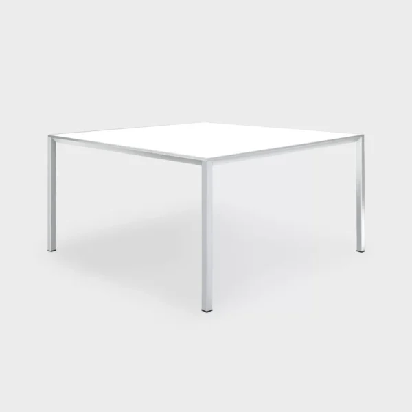 “FRAME P08 chair by Lapalma with sleek metal legs and a curved plywood seat, designed for contemporary spaces.”