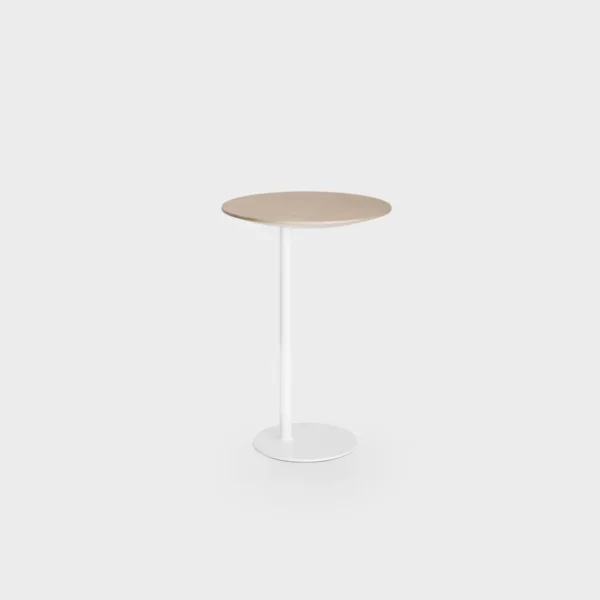 “LYT T85 table by Lapalma featuring a slim, minimalist design with a rectangular top and slender metal legs.”
