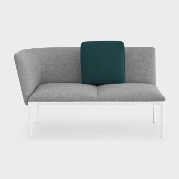 Lapalma OORT OUTDOOR square cushion with removable cover, 40x40 cm, designed by Francesco Rota.
