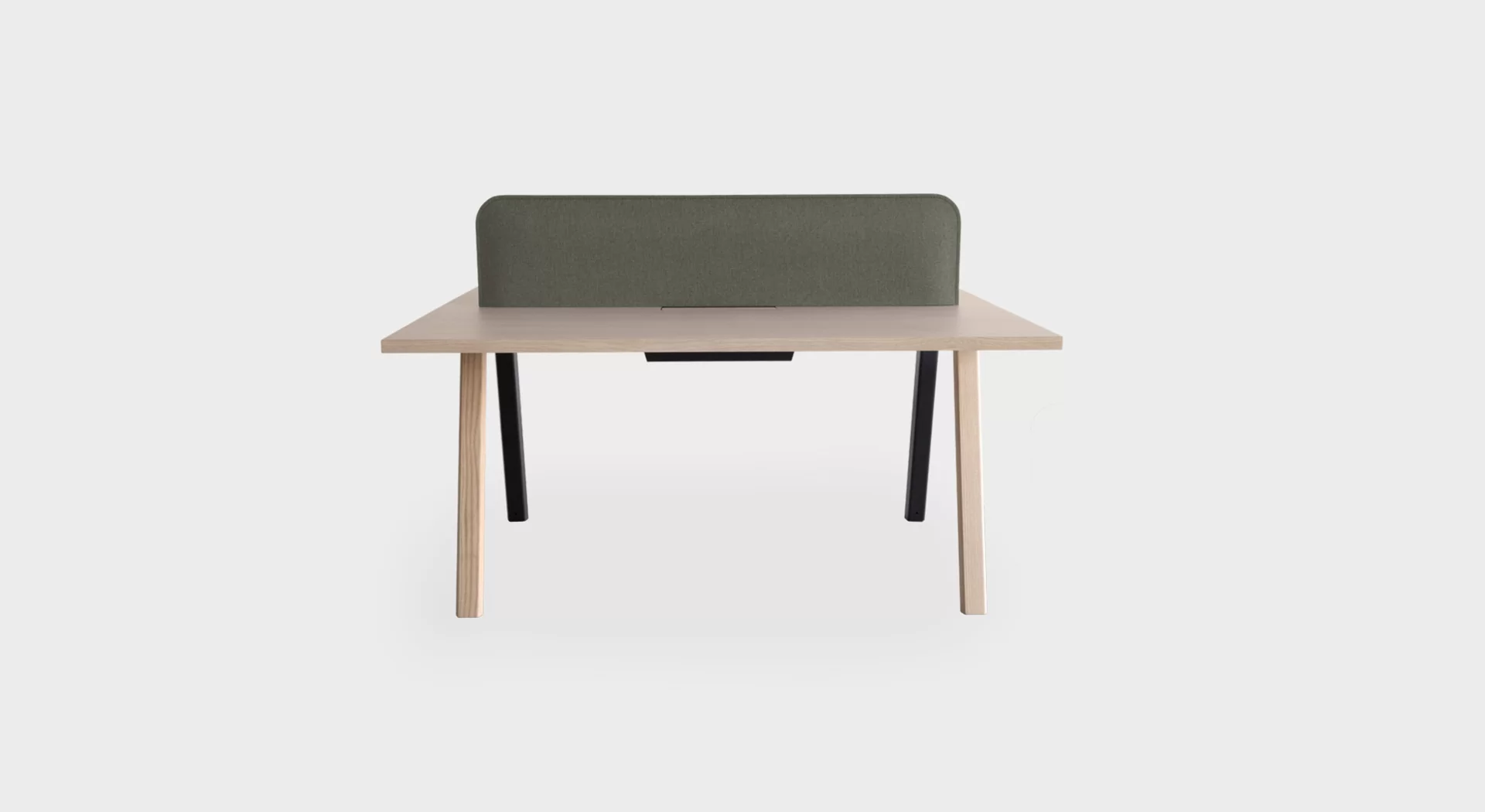 ADD T Square Table by Lapalma featuring a minimalist aluminum frame and HPL Fenix® top, ideal for modern office spaces