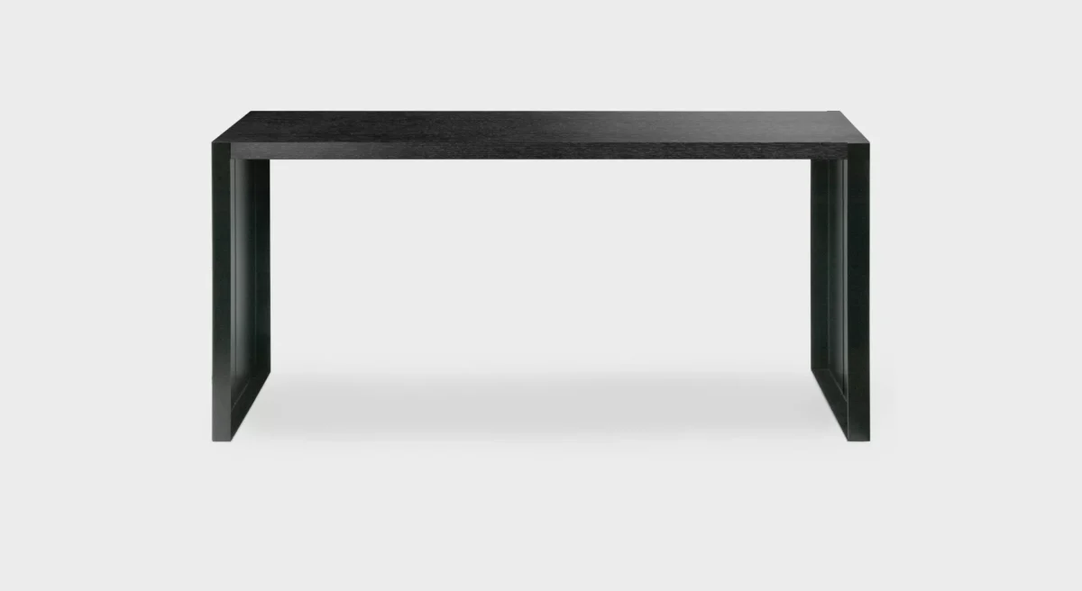 Lapalma APTA P135 rectangular table 240x110 cm H74 with aluminum frame and HPL or wood top, designed by Romano Marcato.