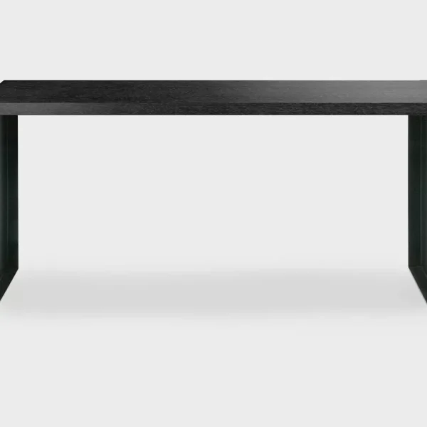 Lapalma APTA P135 rectangular table 240x110 cm H74 with aluminum frame and HPL or wood top, designed by Romano Marcato.