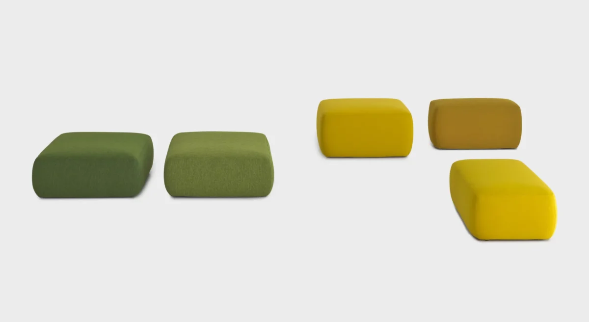 Pouf by Lapalma with a sleek, modern design.