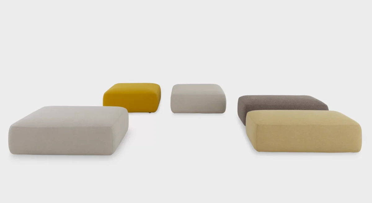 Pouf by Lapalma with a sleek, modern design.