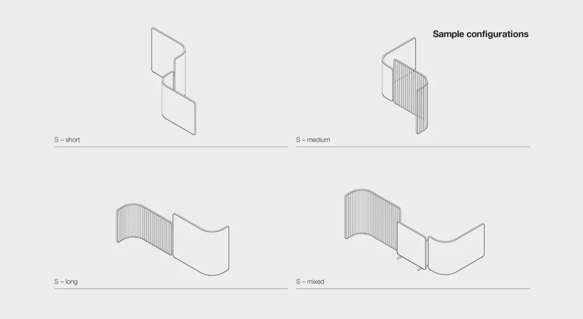 Mixed Shape by Lapalma with a modern, dynamic design.