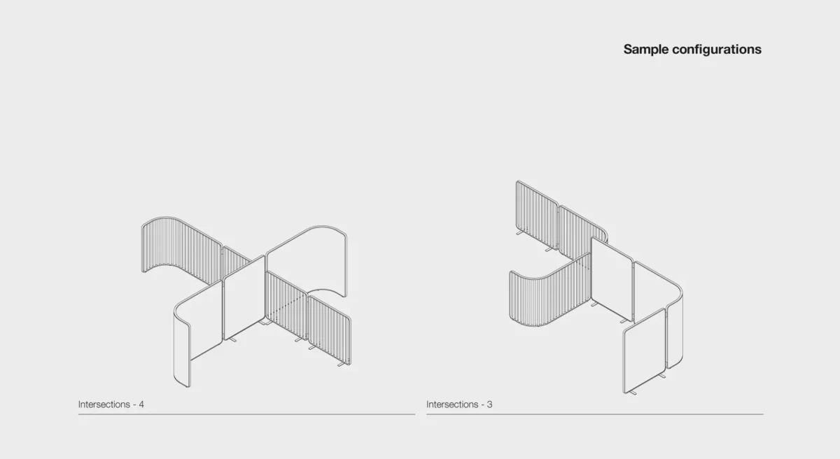 Mixed Shape by Lapalma with a modern, dynamic design.