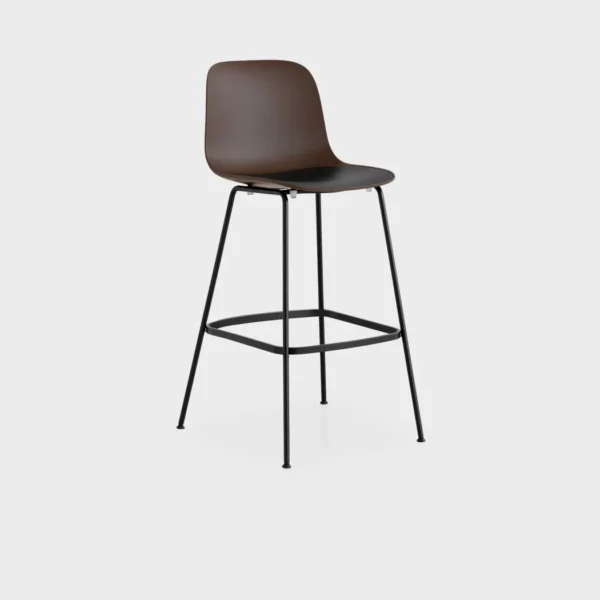 Outdoor bar stool ES323 with minimalist Italian design