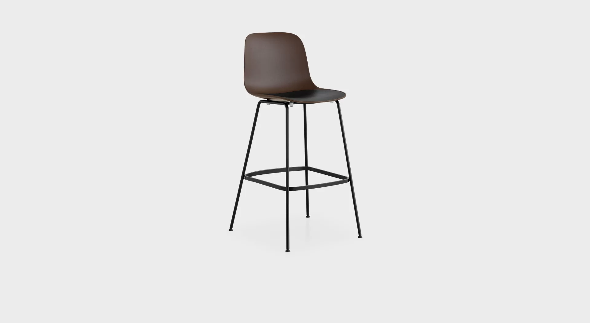 Outdoor bar stool ES323 with minimalist Italian design