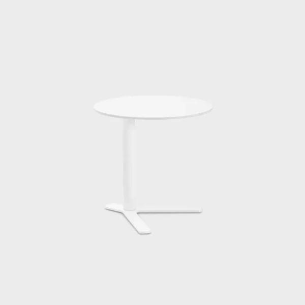ET80 H50 side table with metal base by Lapalma