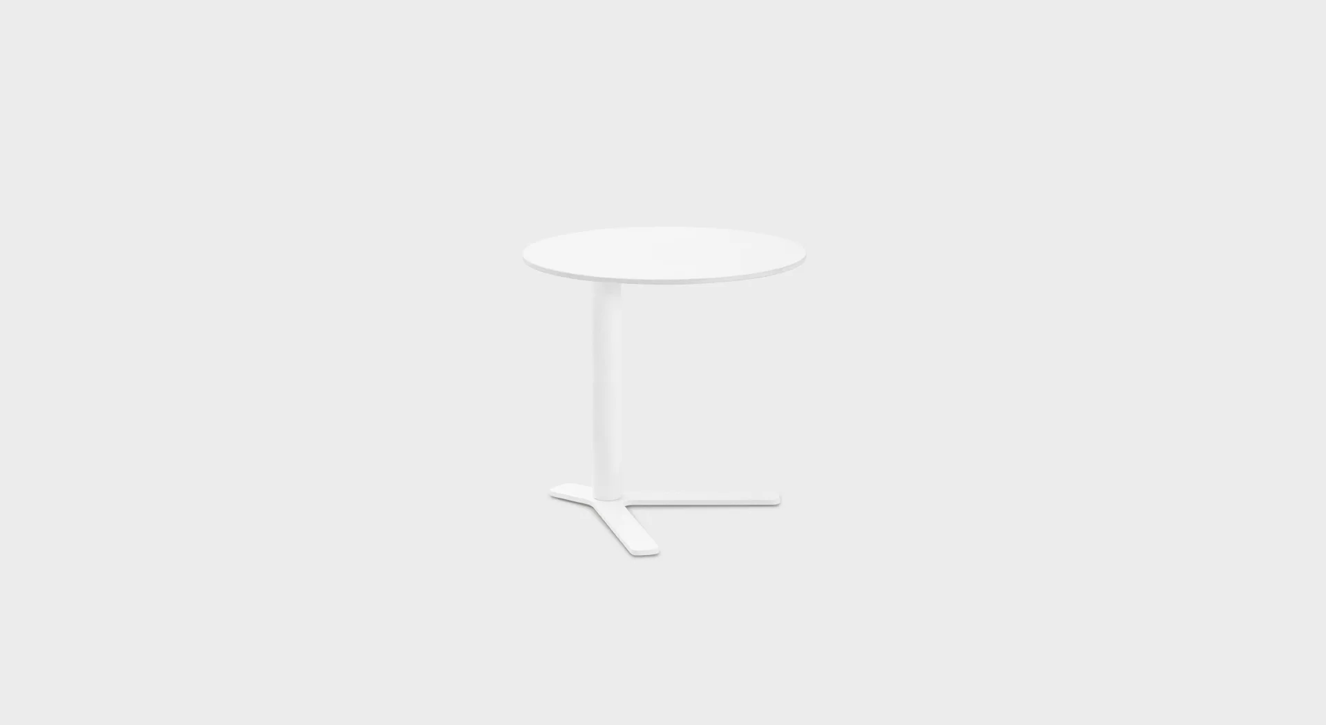 ET80 H50 side table with metal base by Lapalma