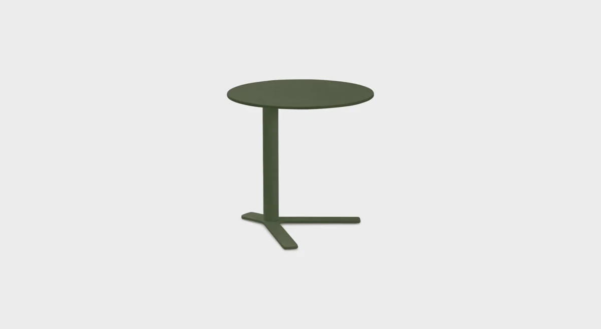 ET80 H50 round table with slim frame