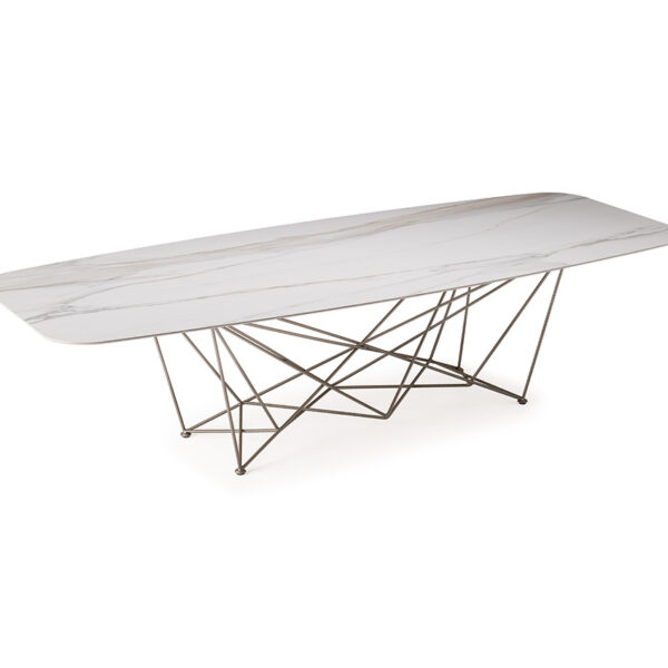 “GORDON Outdoor by Cattelan Italia – modern outdoor dining table with weather-resistant metal base and stylish glass or ceramic top”