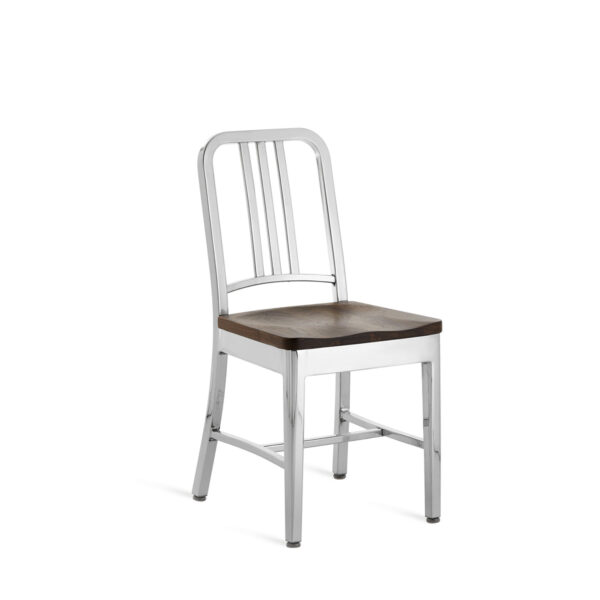 “Iconic and versatile 1104 Navy Chair® by Emeco, perfect for modern homes and commercial spaces.”