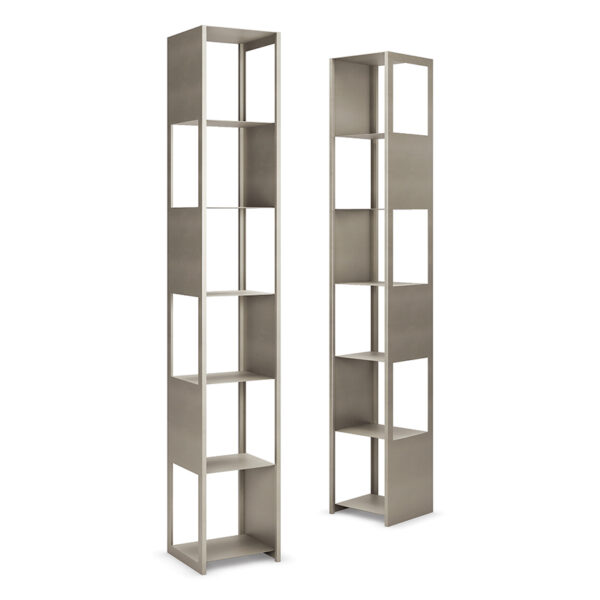“JOKER by Cattelan Italia – modern Italian sideboard with sculpted wood doors and minimalist metal base”