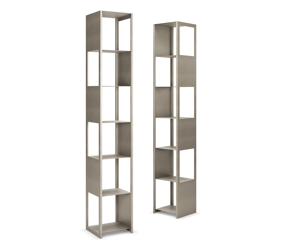 βJOKER by Cattelan Italia β modern Italian sideboard with sculpted wood doors and minimalist metal baseβ