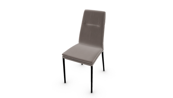 Elegant CARMEN chair by Calligaris with cushioned seat and modern design.