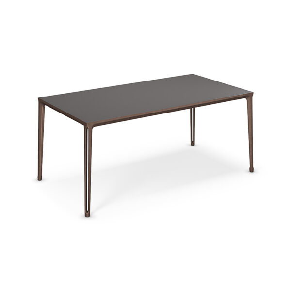 “Side view of BOULEVARD by Cattelan Italia – contemporary designer table with minimalist silhouette and refined craftsmanship”