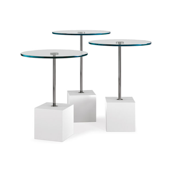  “AXO by Cattelan Italia – modern Italian side table with minimalist round top and sleek metal base”