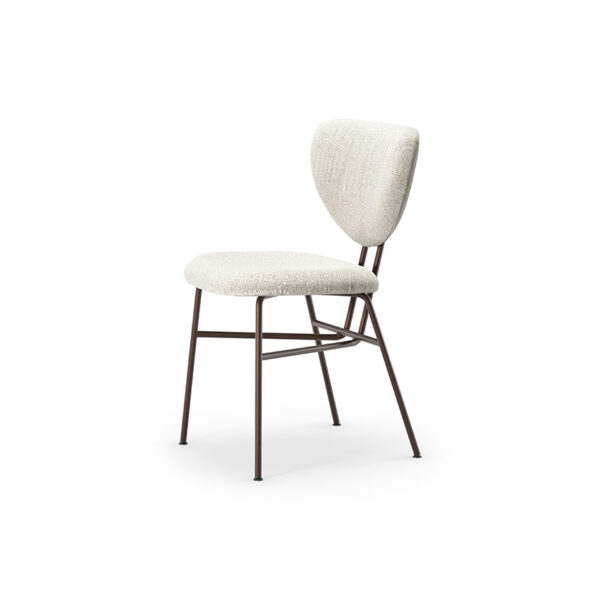 “CHLOE by Cattelan Italia – elegant Italian dining chair with upholstered seat and modern silhouette”