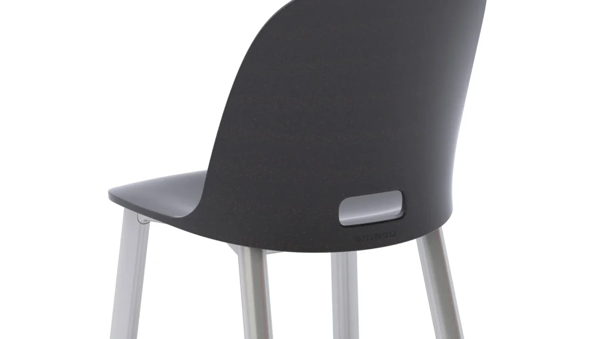 Alfi Aluminum Chair by Emeco, perfect for adding sophistication and durability to your space.