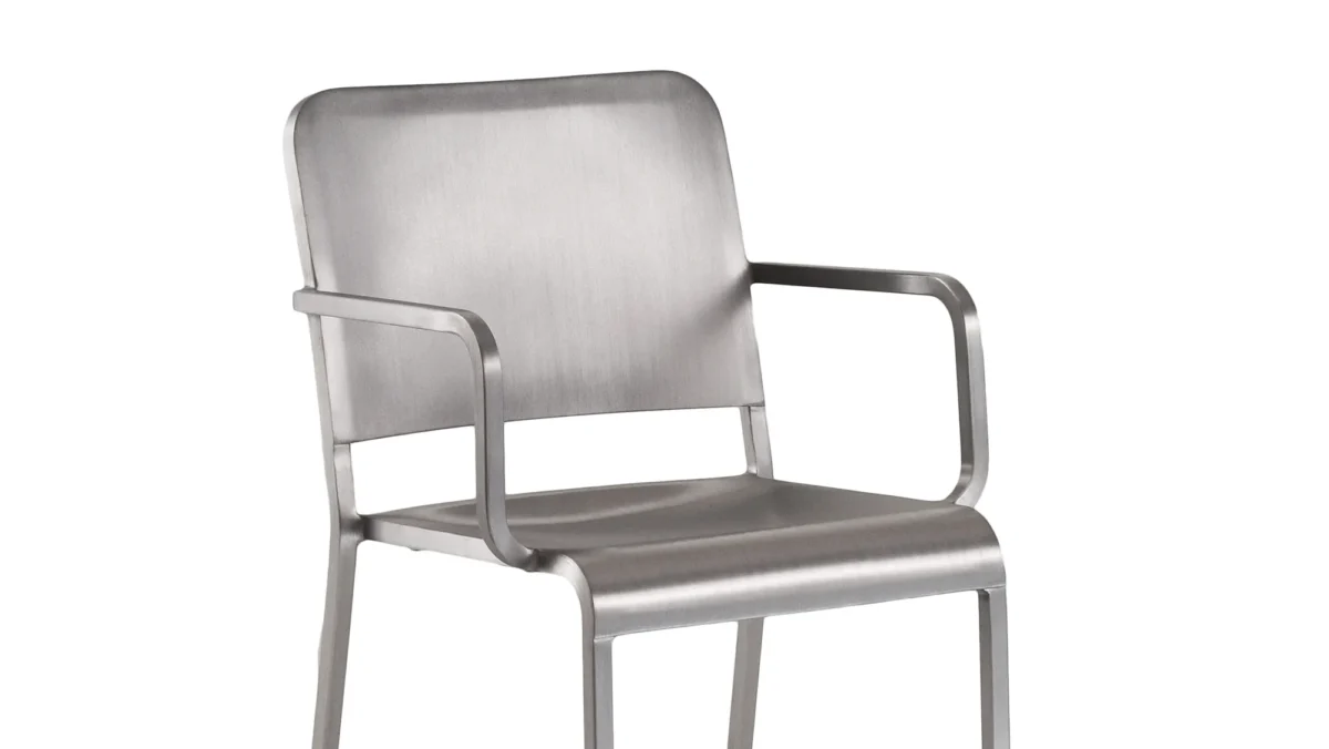 Upgrade your 20-06 Stool with the high-quality Seat Pad by Emeco for added comfort.