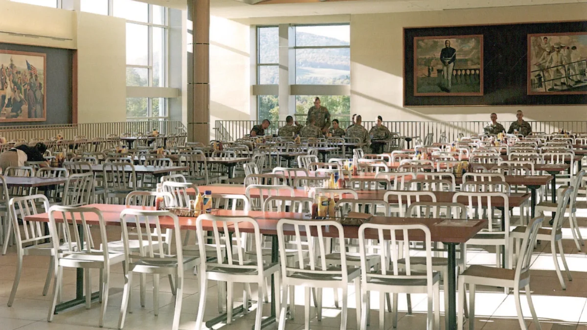 The Heritage Rocking Chair by Emeco, crafted for comfort and durability in a stylish design.