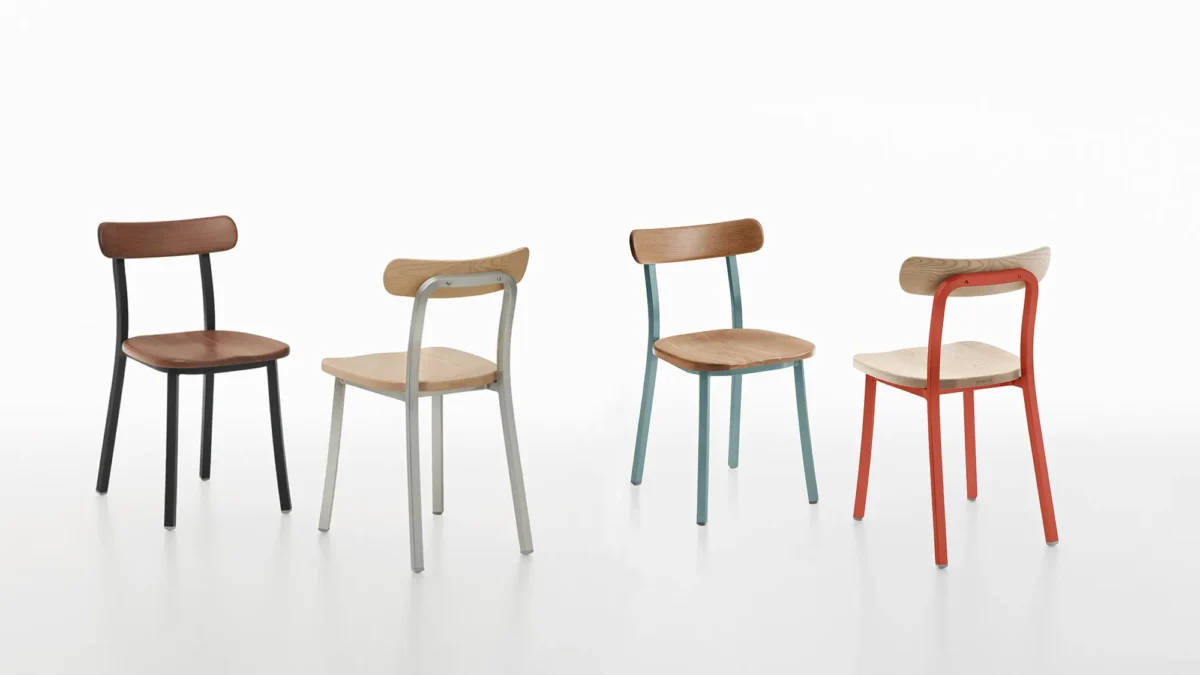 Emeco's Utility Stool, perfect for adding function and style to any space.