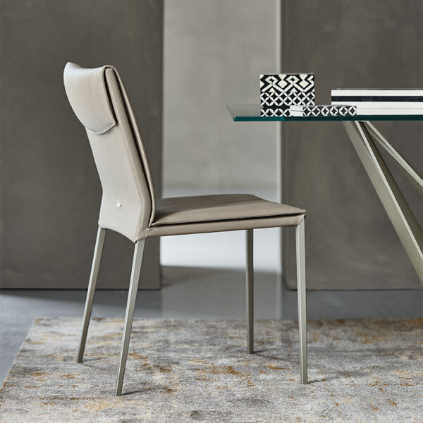 Elegant ISABEL ML chair by Cattelan Italia – sleek contemporary seating with cushioned comfort and modern appeal