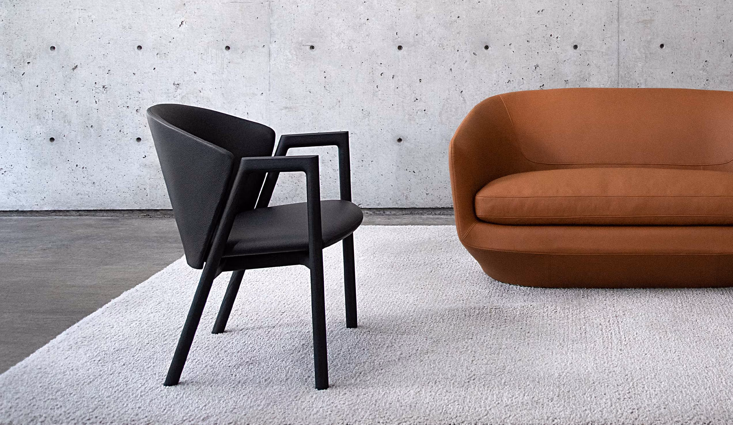 Pub by Bensen with a modern, industrial design.