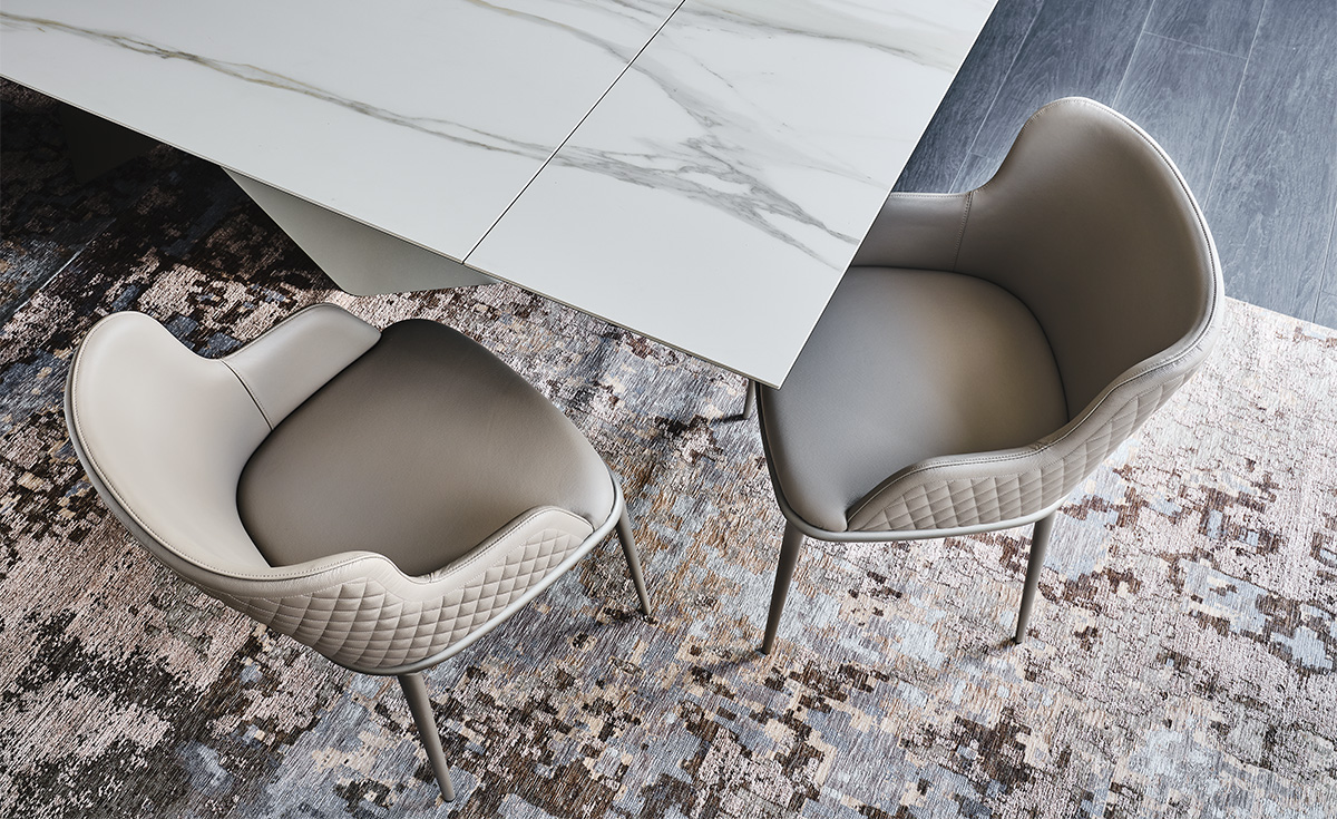 Elegant MAGDA ML Couture chair by Cattelan Italia – couture-style Italian design with premium materials and modern appeal