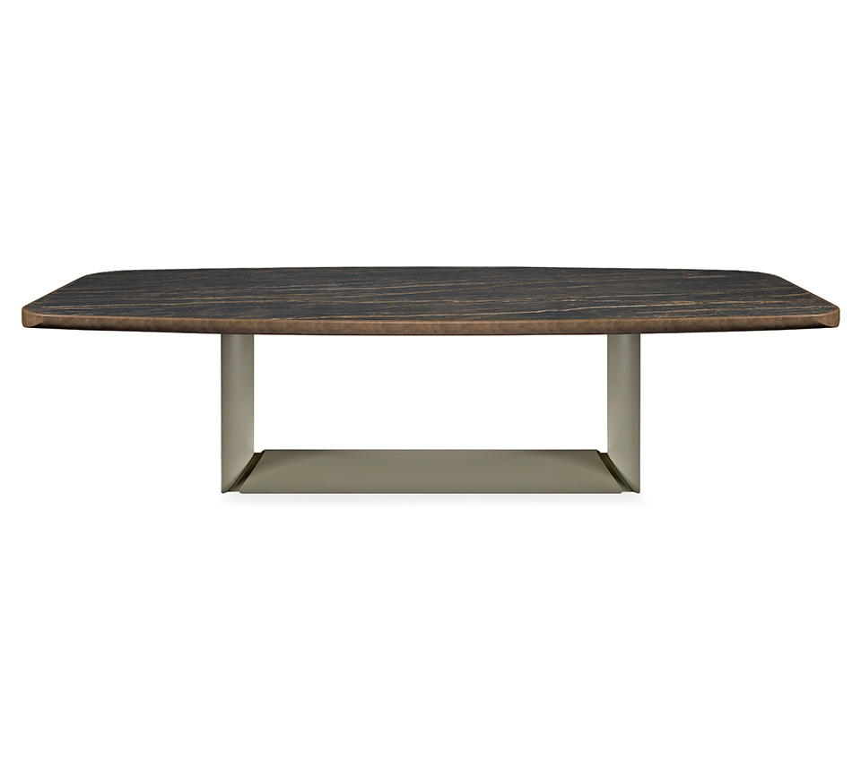 “DRAGON Keramik Premium by Cattelan Italia – luxury Italian dining table with premium ceramic top and sculptural metal base”