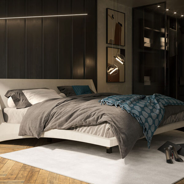 “DYLAN by Cattelan Italia – modern Italian wall mirror with geometric segmented design and sleek vertical layout”