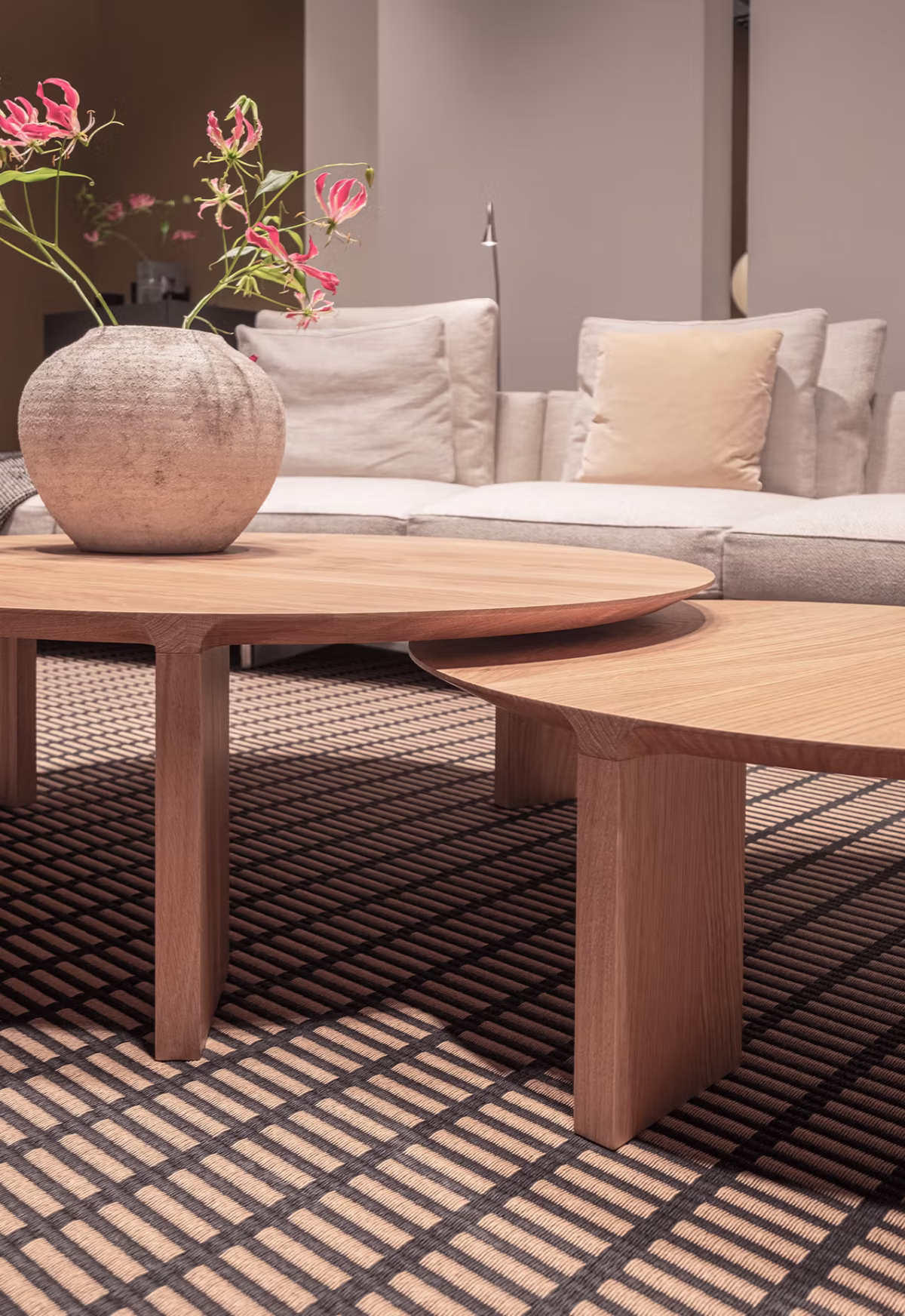 Radii Coffee Table by Bensen with a minimalist, modern design.