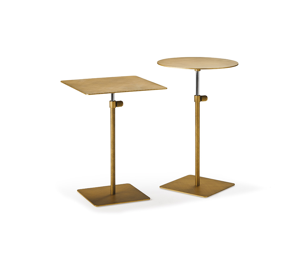  “STEP by Cattelan Italia – modern Italian side table with offset tiered tops and minimalist metal frame”