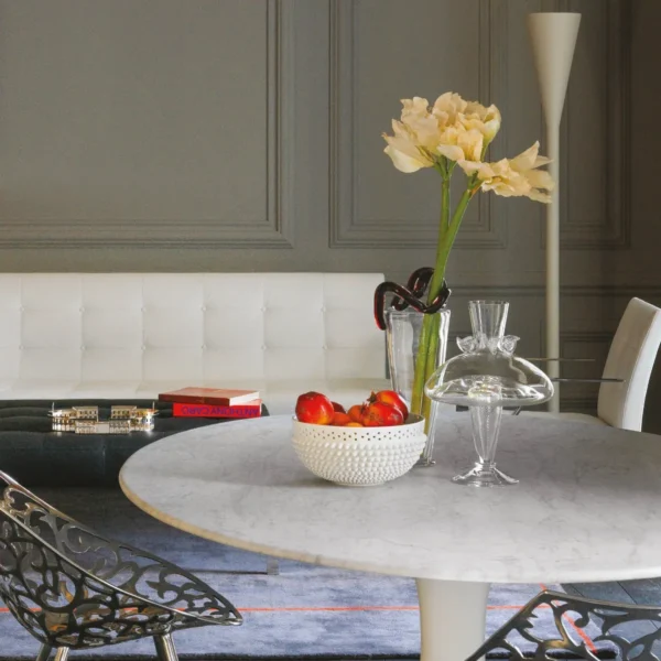 Francesca chair by Driade – stylish modern furniture with sculptural form and sophisticated aesthetic