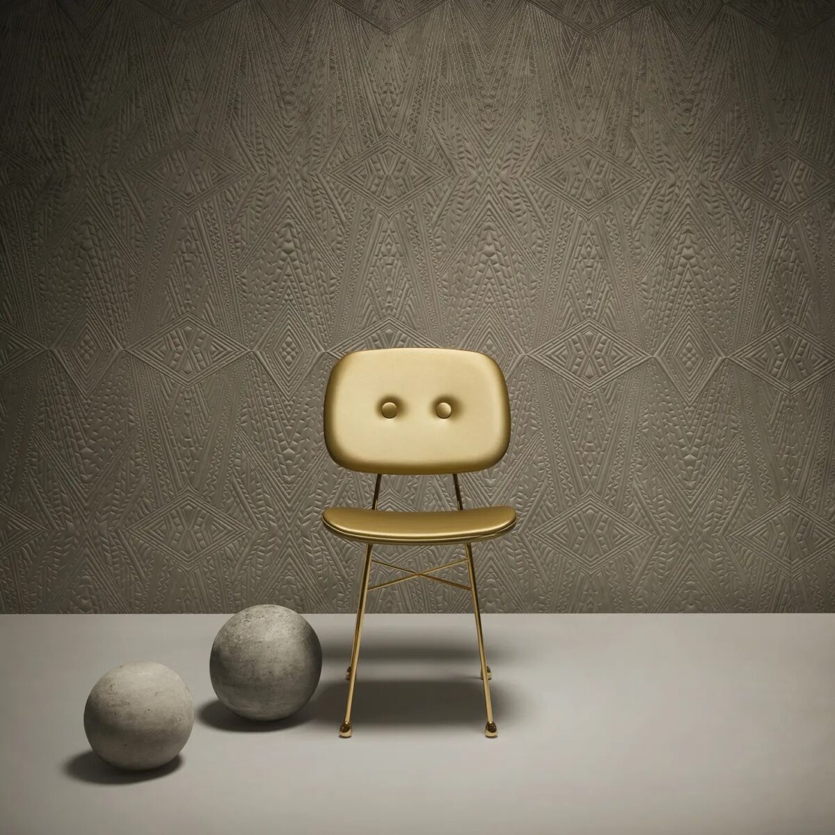Dwarf Rhino Wallcovering by Moooi – luxurious contemporary Italian‑design wall covering featured at Italcasa Design showroom in Troy, Michigan
