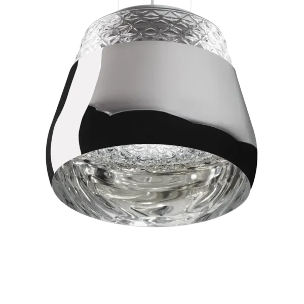 Valentine Suspended light by Moooi in Birmingham Michigan showroom, modern contemporary Italian luxury lighting accessory by Italcasa.