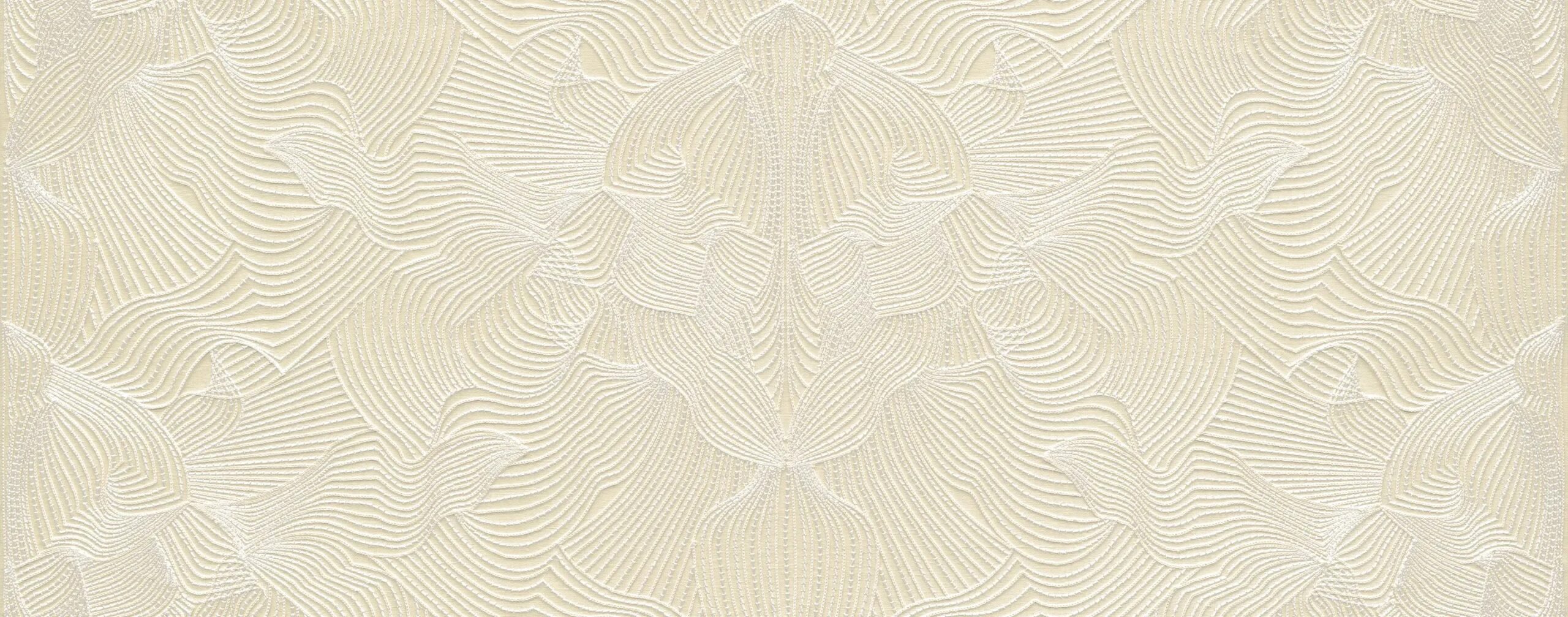 `Contemporary Techno Bee Embroidered Wallcovering by Moooi – high-end Italian designer wallcovering – Birmingham MI showroom`