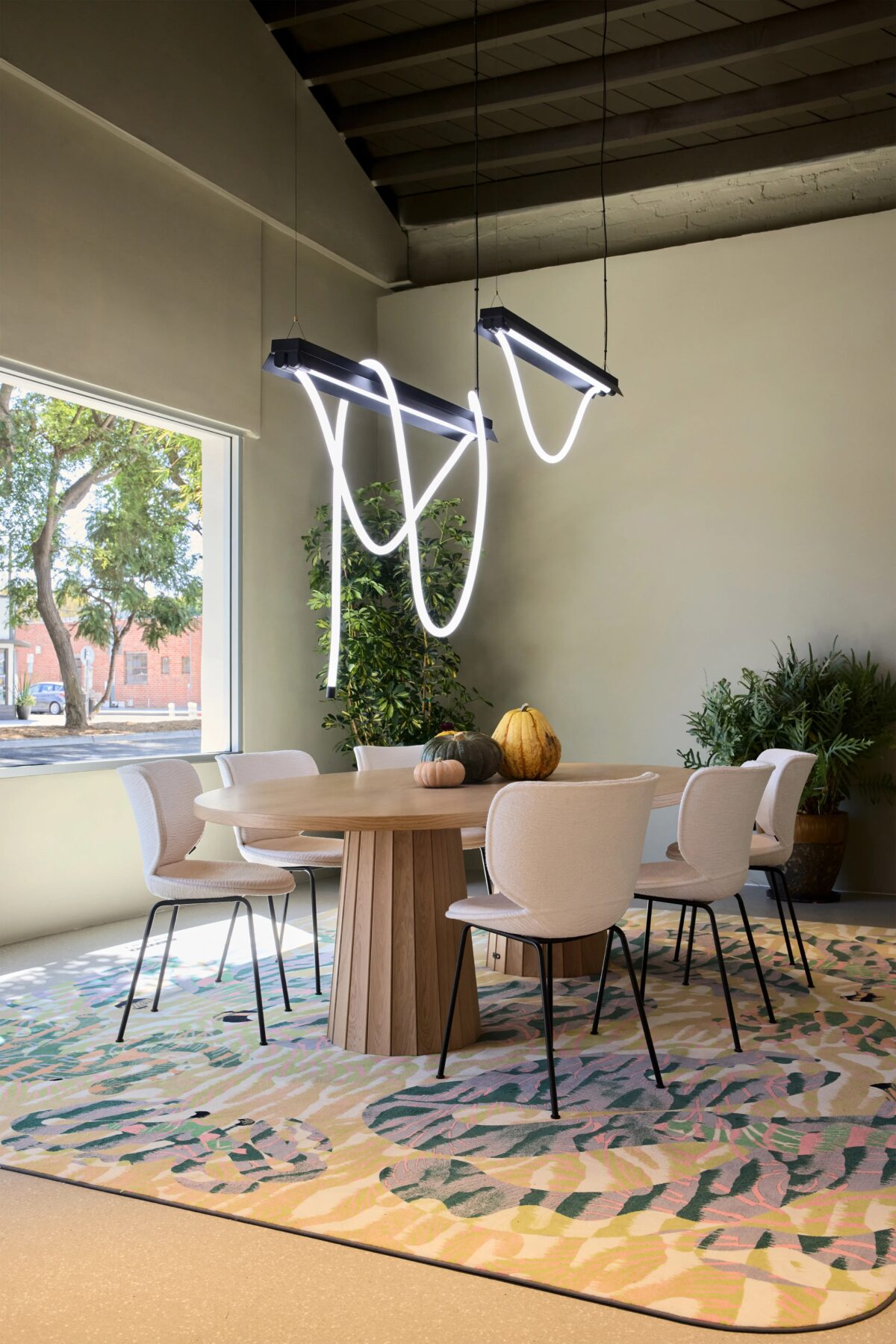 Tubelight by Moooi – sleek modern Italian-design lighting fixture featured at Italcasa Design showroom in Royal Oak, Michigan