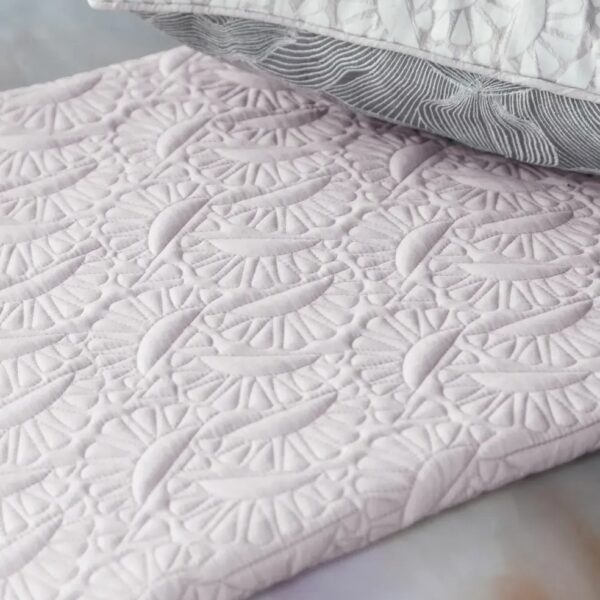 Woodblock Beetle Bedspread by Moooi – luxurious modern Italian-inspired bedding from Italcasa Design showroom in Troy, Michigan