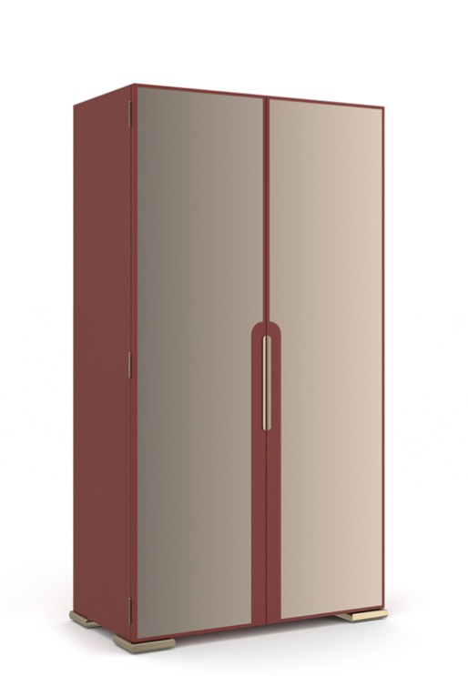 Caracole ALLURE Armoire, featuring a sophisticated textured exterior in [describe color, e.g., "shimmering silver" or "deep charcoal"] with unique decorative door pulls.