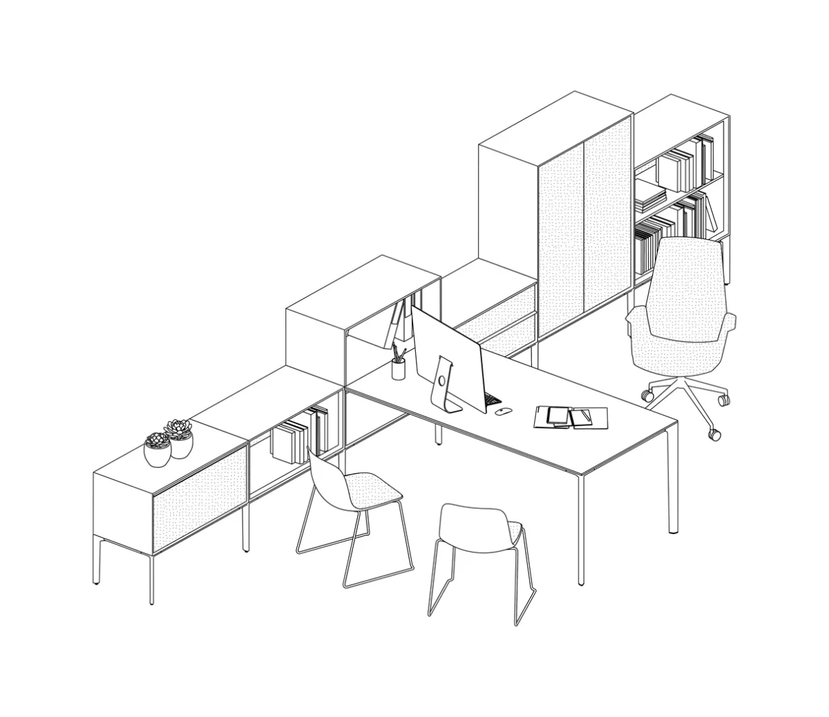 Executive Office by Lapalma with a sleek, modern design.