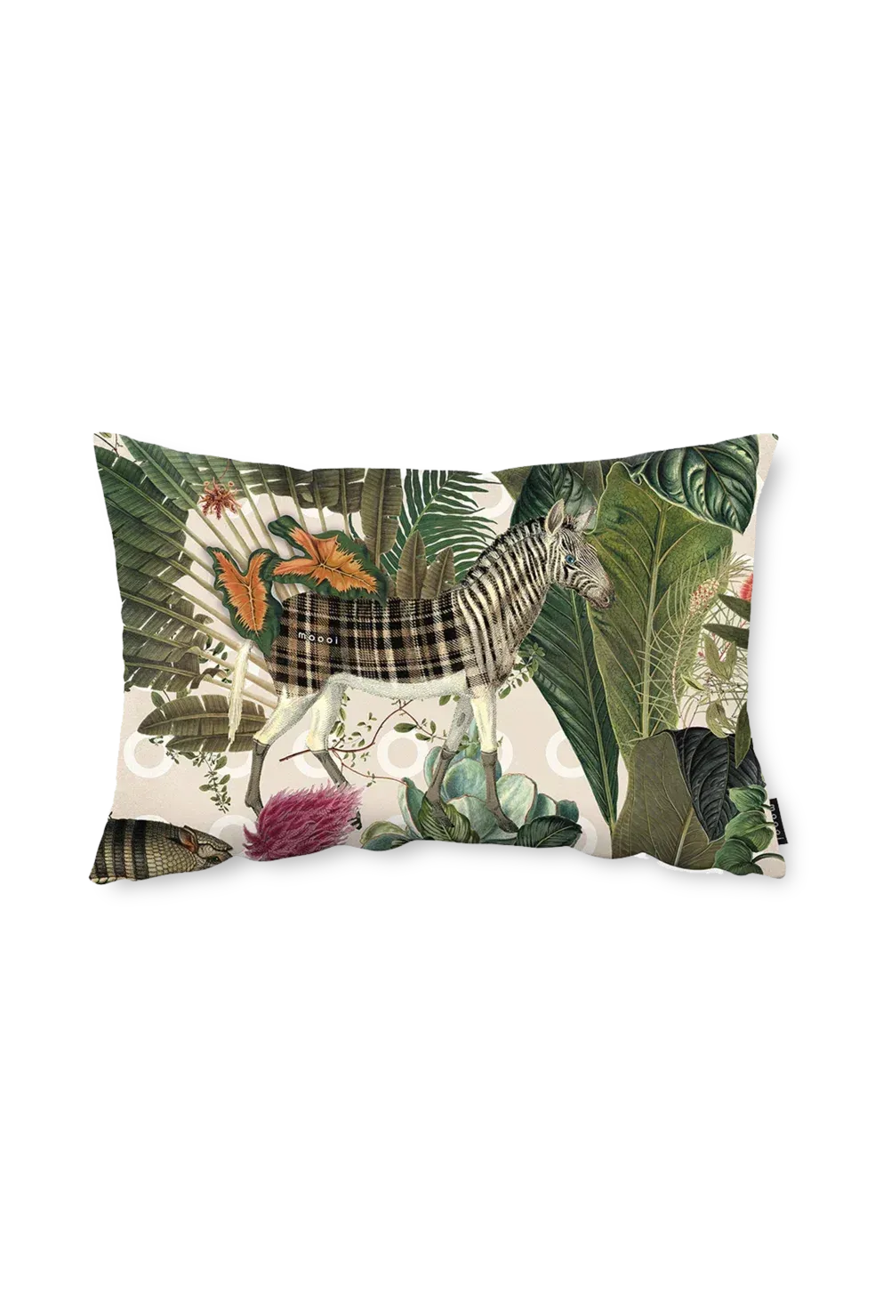 Embroidered Flying Coral Fish Pillow by Moooi – luxury Italian accent pillow at Italcasa Design showroom in Royal Oak, Michigan Embroidered Flying Coral Fish Pillow by Moooi – luxury Italian accent pillow at Italcasa Design showroom in Royal Oak, Michigan