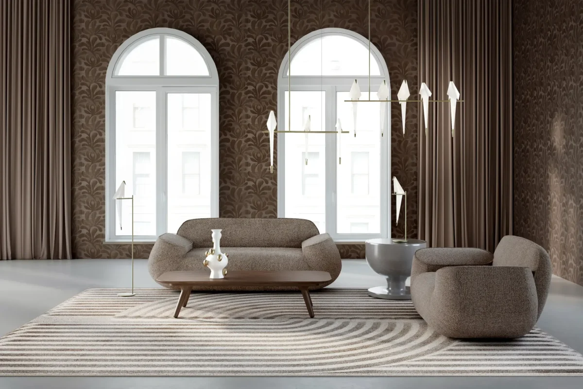 Sand Carpet Moooi stylish area rug with subtle texture ideal for contemporary Royal Oak Michigan rooms