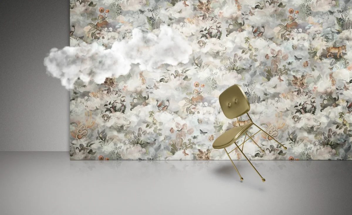 Memento Moooi Medley Wallcovering, premium contemporary wall art for Michigan homes.