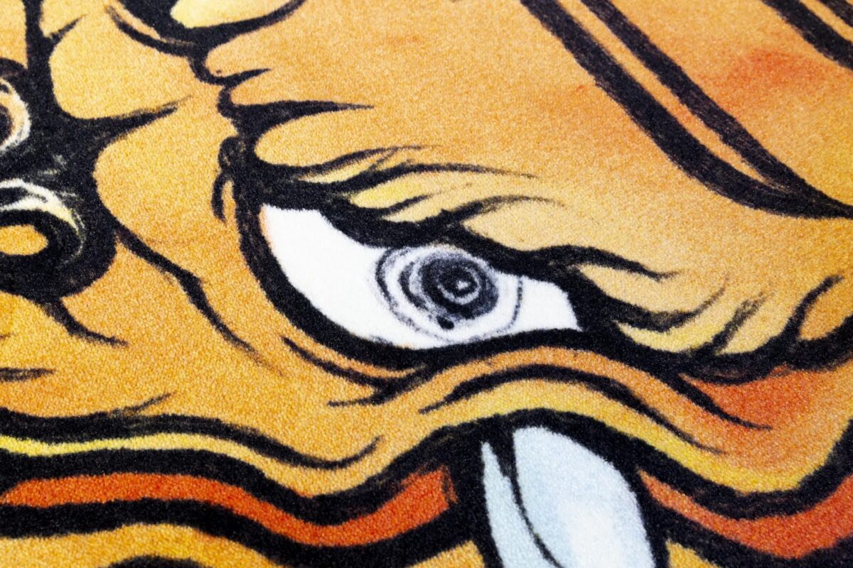 Contemporary Moooi tiger rug in Tibetan style – Troy Michigan