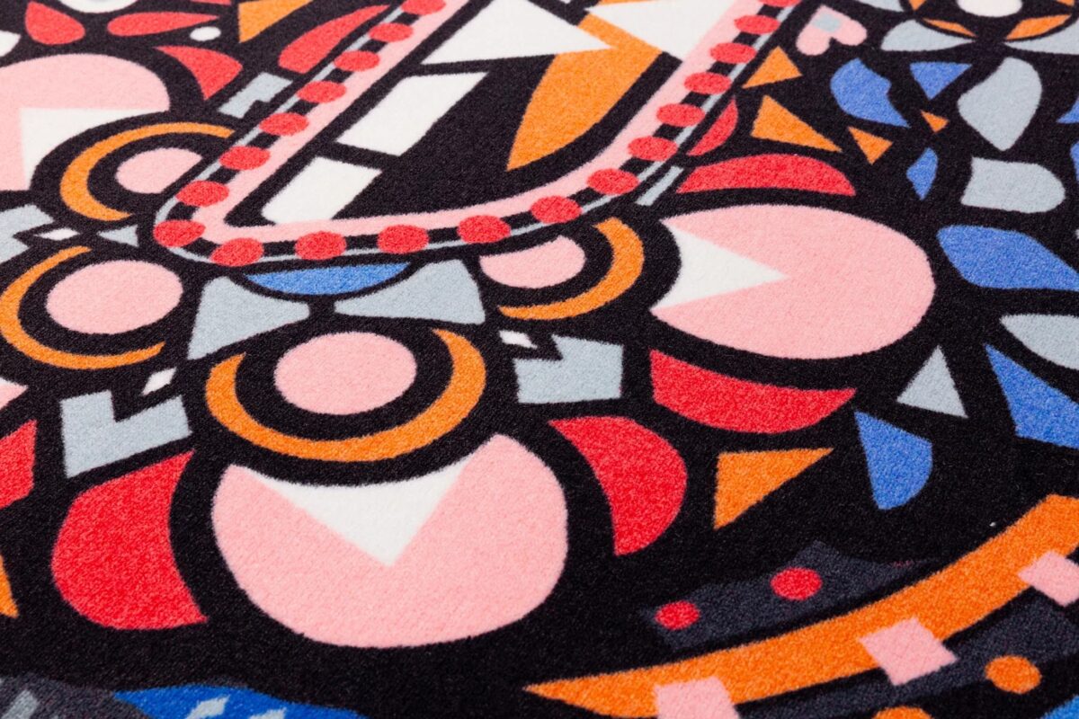 Italian-designed Monster Carpet featured in Royal Oak Michigan interiors