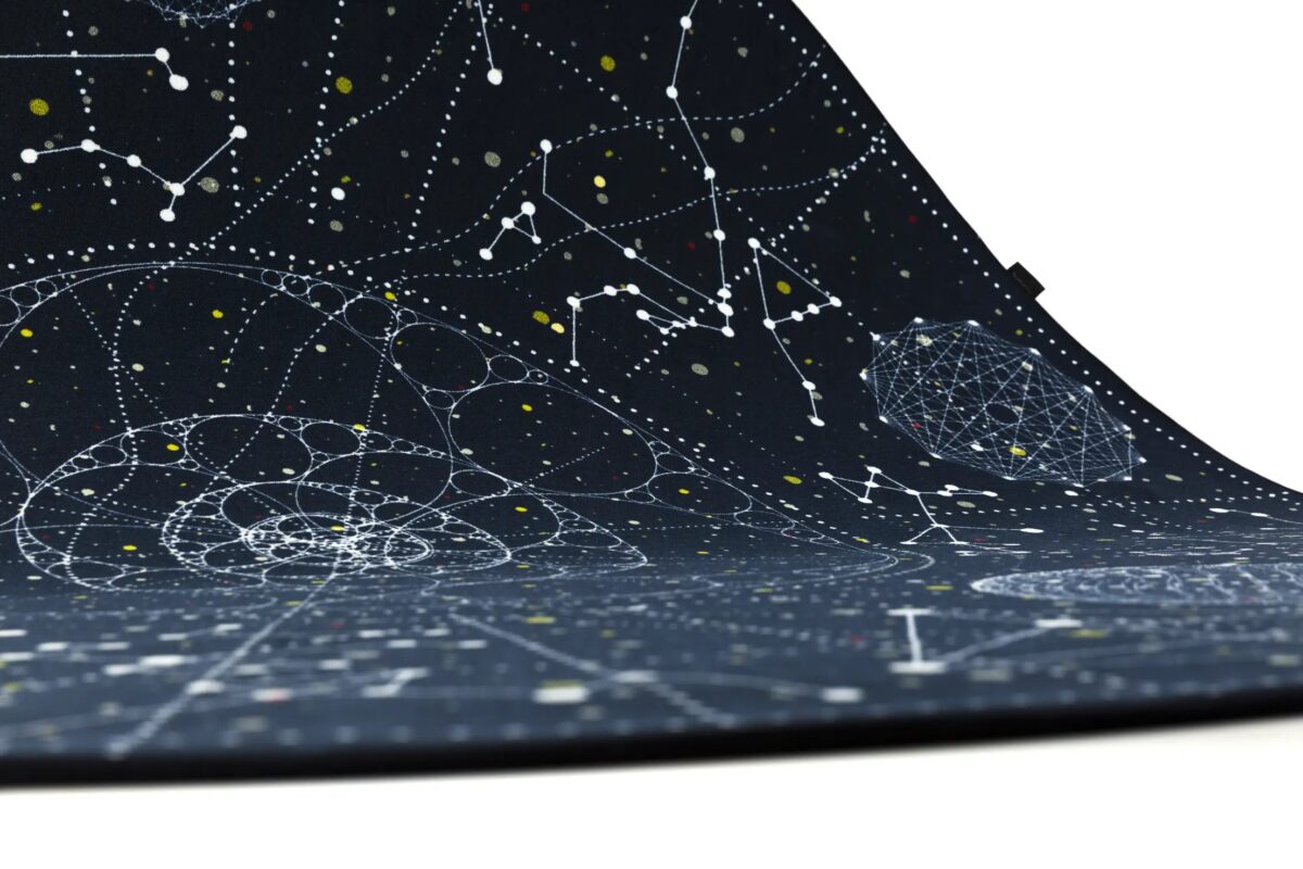 Celestial Carpet by Moooi complementing contemporary Italian décor in Royal Oak, MI