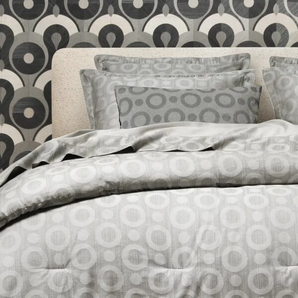 Umbrella Squid Comforter by Moooi in modern Troy Michigan bedroom
